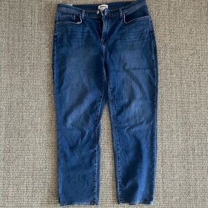 L’Agence relaxed fit straight leg boyfriend jeans XL